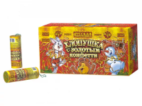 Хлопушка с золотым конфетти Хлопушки купить в Кемерово | kemerovo.salutsklad.ru