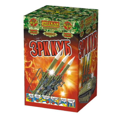 ЗРК Куб Связка римских свечей купить в Кемерово | kemerovo.salutsklad.ru