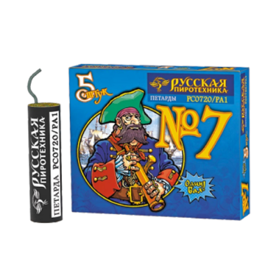 Петарда фитильная № 7 Петарды купить в Кемерово | kemerovo.salutsklad.ru