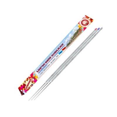 Триколор 300 мм. Бенгальские огни цветные купить в Кемерово | kemerovo.salutsklad.ru