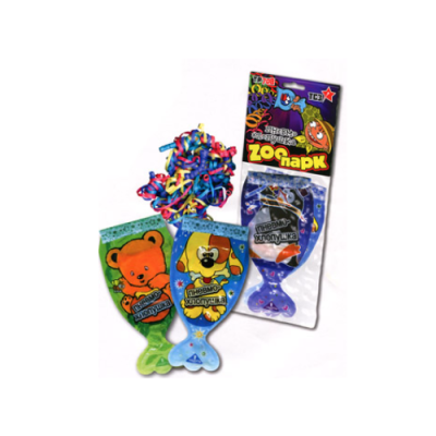 Зоопарк ТСЗ Надувная хлопушка купить в Кемерово | kemerovo.salutsklad.ru