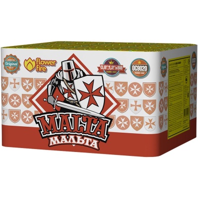 Мальта Батарея салютов купить в Кемерово | kemerovo.salutsklad.ru