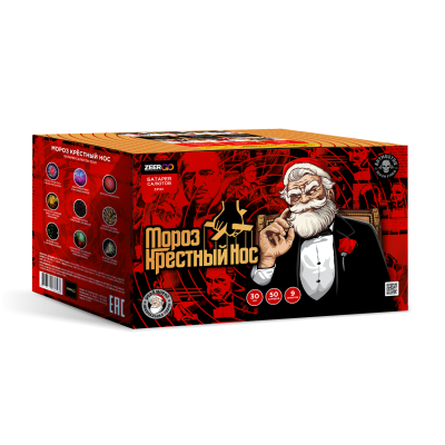 Мороз Крестный нос Батарея салютов купить в Кемерово | kemerovo.salutsklad.ru