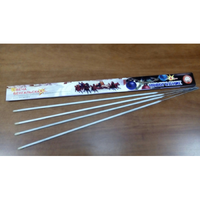 Новогодние 650-4 мм. Бенгальские огни купить в Кемерово | kemerovo.salutsklad.ru