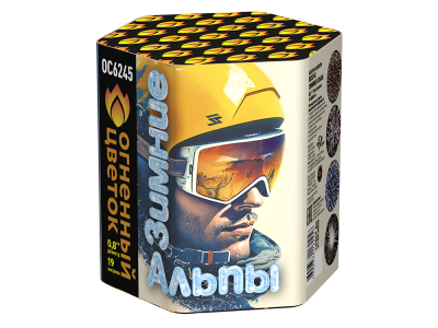 Зимние Альпы Батарея салютов купить в Кемерово | kemerovo.salutsklad.ru