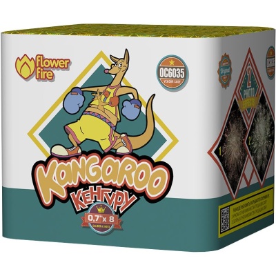 Кенгуру Батарея салютов купить в Кемерово | kemerovo.salutsklad.ru