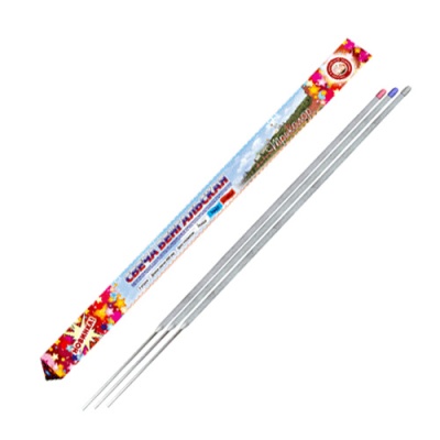 Триколор 400 мм. Бенгальские огни цветные купить в Кемерово | kemerovo.salutsklad.ru