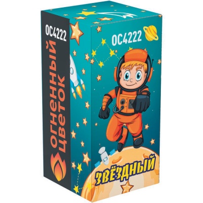 Звездный Пиротехнический фонтан купить в Кемерово | kemerovo.salutsklad.ru