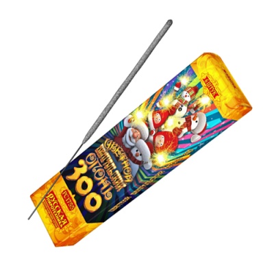 Цветной 300 мм. Бенгальские огни купить в Кемерово | kemerovo.salutsklad.ru