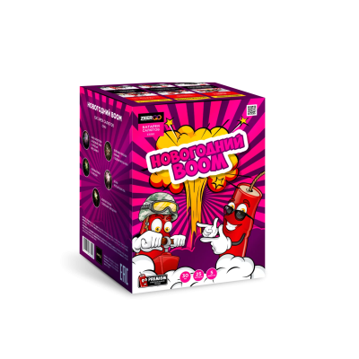 Новогодний BOOM Фейерверк купить в Кемерово | kemerovo.salutsklad.ru